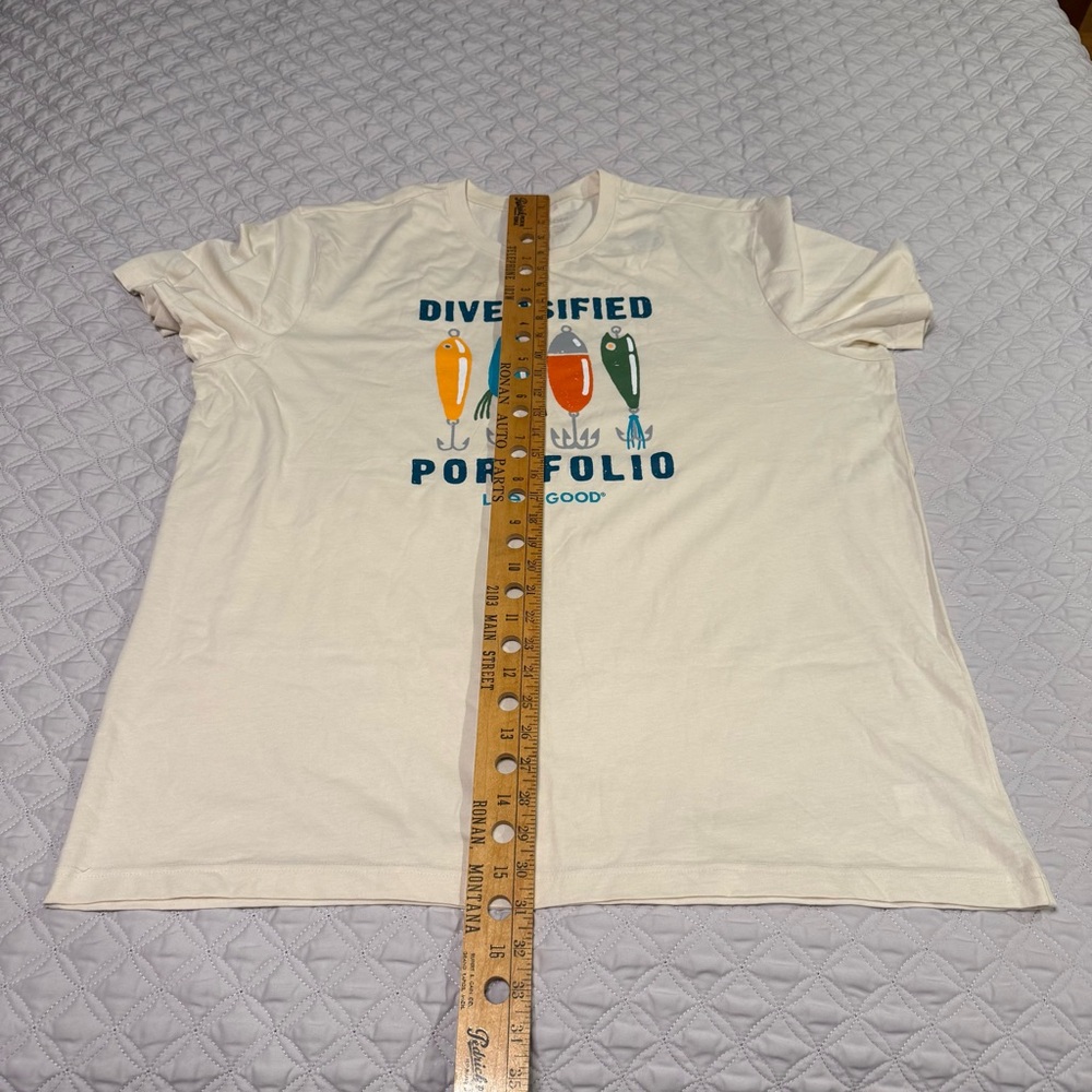 NWT Life Is Good - MEN’s LOGO T-Shirt size XXL - Picture 5 of 9